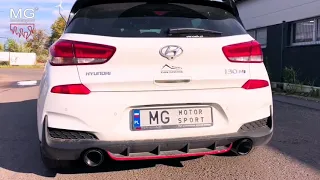 Hyundai i30 N w/MGmotorsport.pl exhaust - GPF on