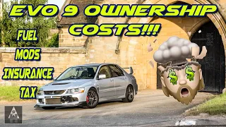 How Much Does It Cost to Run a Mitsubishi Evo 9? Ownership Costs