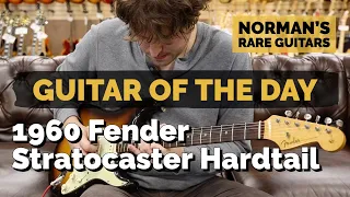 Guitar of the Day: 1960 Fender Stratocaster Hardtail | Norman's Rare Guitars