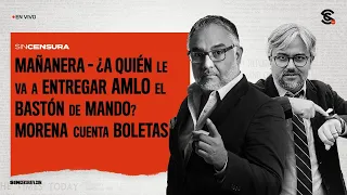 #MAÑANERA ¿A quién le va a entregar #AMLO el bastón de mando? #Morena cuenta boletas 06/9/2023