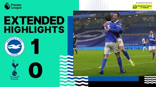 Extended PL Highlights: Brighton & Hove Albion 1 Tottenham Hotspur 0