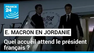 Emmanuel Macron en Jordanie : quel accueil attend le président de la République française ?