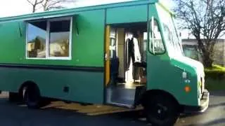 Green  Black Food Truck 14ft
