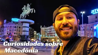 Lugares para visitar em Escópia / Skopje Macedônia do Norte. Viagem pela Europa e Curisiosidades