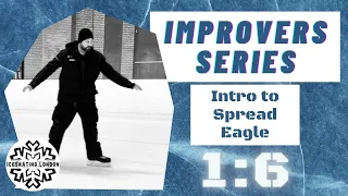 Intro to Spreadeagle | Improvers Learn to Ice Skate Series