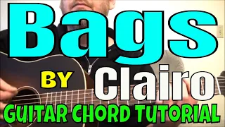 How to play "Bags" by Clairo - Guitar Chord Tutorial