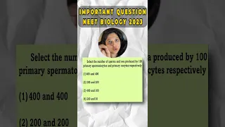 NEET 2023 Biology MOST EXPECTED QUES | Last Moment Preparation #vedantubiotonic #shortsfeed