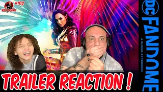 WONDER WOMAN 1984 TRAILER 2 REACTION and REVIEW | DC FanDome