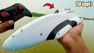 RC Jet-Propelled Submarine Boat Unboxing & Testing - Chatpat toy tv