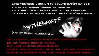 MythenAkte Statement:Youtuber gegen Hater