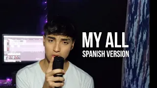 Mariah carey- My all (spanish version) Male cover