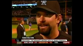 2007   Colorado Rockies  vs  Philadelphia Phillies   NLDS Highlights