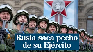 Rusia presume de Ejército en el ensayo del desfile del Día de la Victoria