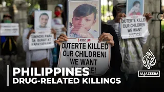 Philippines drug war: Govt urged to tackle drug-related killings