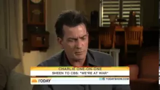 Charlie Sheen Goes CRAZY on The Today Show