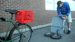 Cargo Bike Trailer - First look and demonstration