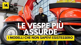 Vespa Piaggio: i modelli più incredibili che non hai mai visto!