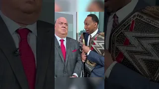 Stephen A. is coming for Paul Heyman's job 😂 #shorts