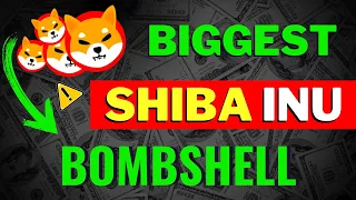 JUST IN!! SHIBA INU COIN DROPPED BIGGEST BOMBSHELL! - INSANE SHIB NEWS TODAY! SHIBA PRICE PREDICTION