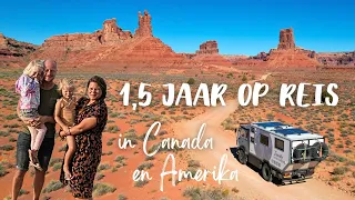 1,5 jaar REIZEN door CANADA en AMERIKA met onze eigen CAMPER | onze ROUTE en HOOGTEPUNTEN