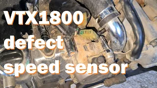 VTX1800 defective speed sensor pt.2