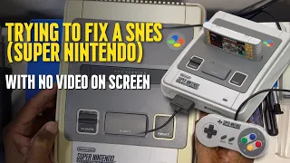 Fixing a Super NES with no video output