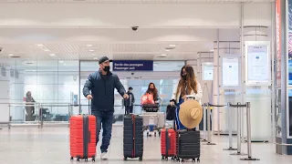What happens after arriving to YUL Montréal–Trudeau International Airport