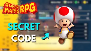 Super Mario RPG Remake - Secret Hidden Code Scene - Easter Egg