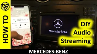 Mercedes Bluetooth Audio Simple and Cheap DIY Upgrade - 2009 2010 2011 2012 2013 2014