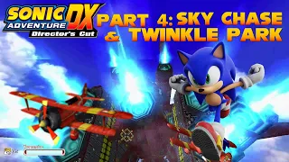 Sonic Adventure DX Walkthrough Part 4: Sky Chase Act 1 & Twinkle Park (1080p)