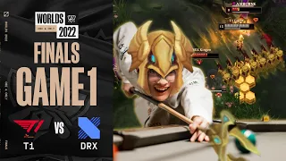 300이하 맛세이 금지 | T1 vs. DRX 게임1 하이라이트 | Finals | 11.06 | 2022 월드 챔피언십