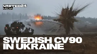 Swedish CV90 Deployed in Ukraine. Story of CV90 Commander, Drive-Mechanic and Gunner
