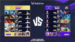 MAD vs BAC Game 2 I AWC 2021 Quarter Final Day 3 I MAD Team vs Bacon Time Full Game