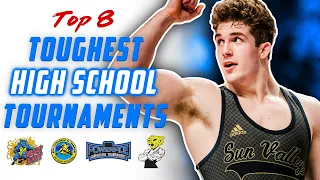 Absolutely Toughest HS Wrestling Tournaments - the ONLY Correct List