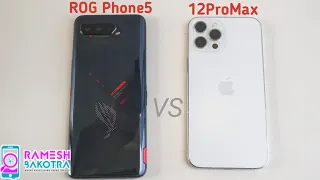 iPhone 12 Pro Max vs Asus ROG Phone 5 Speed Test and Camera Comparison