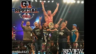 NJPW G1 Special In USA | KENNY OMEGA REINA EN EEUU | Review