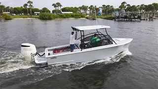 Florida Sportsman Project Dreamboat [2021] Custom Forest Johnson Prowler, Outboard Fuel Filter Tips