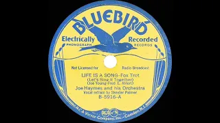 1935 Joe Haymes - Life Is A Song (Let’s Sing It Together) (Skeeter Palmer, vocal)