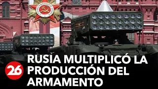 Rusia multiplicó por 10 la producción del armamento más demandado