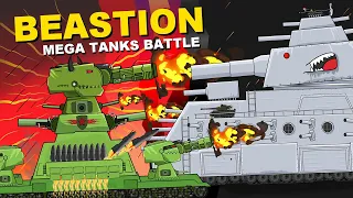 "Battle of Mega Tanks"  Cartoons about tanks