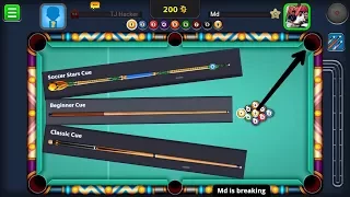 9 ball pool golden break with beginner cue classic cue and Soccer stars cue