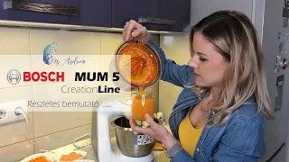 Bosch Mum 5 részletes bemutató