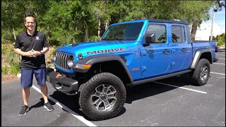 Is the 2024 Jeep Gladiator Mojave a BETTER truck than a Toyota Tacoma TRD Pro?