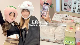 LIFE DIARIES 🦢 day at the source, kpop album shopping, korean photobooth, friends, etc