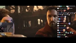 Forsen reacts to Twitch - Infinity War w/ chat