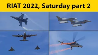 RIAT 2022 Saturday highlights 4K, Part 2