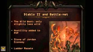 Diablo 3 - Diablo and Battle.net History: Rob Pardo - Activision Blizzard Analyst Day