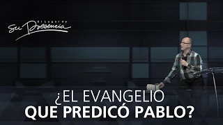 ¿El evangelio que predicó Pablo? - Andrés Corson - 8 Octubre 2014