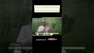 Durch Cholesterinsenker zum Testosteronmangel | QS24 - Gesundheitsfernsehen | #shorts