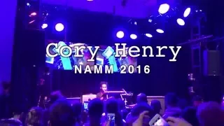 Cory Henry at NAMM 2016